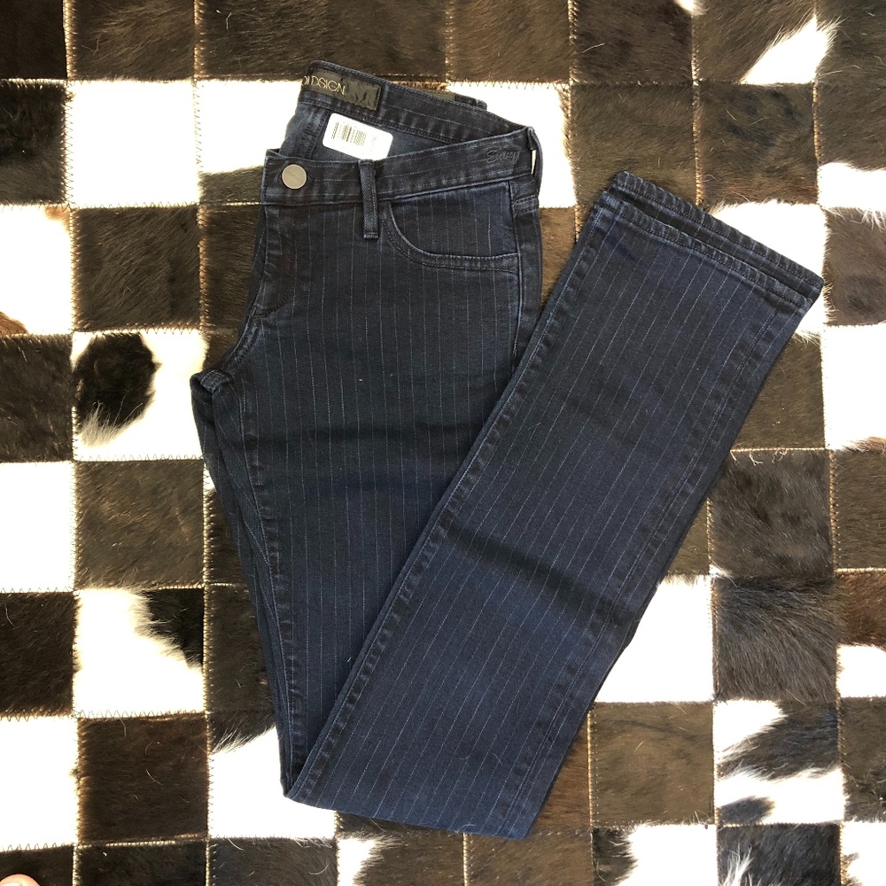 Pinstripe Skinny jeans